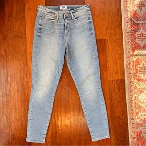 Paige Hoxton Ankle Skinny Jeans, Size 30